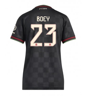 Lacne Ženy Futbalové dres Bayern Munich Sacha Boey #23 2025-26 Krátky Rukáv - Tretina